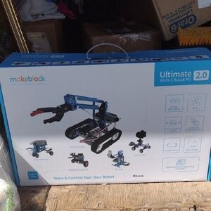 Makeblock Ultimate 2.0 10-in-1 Robot Kit - Blue NWT